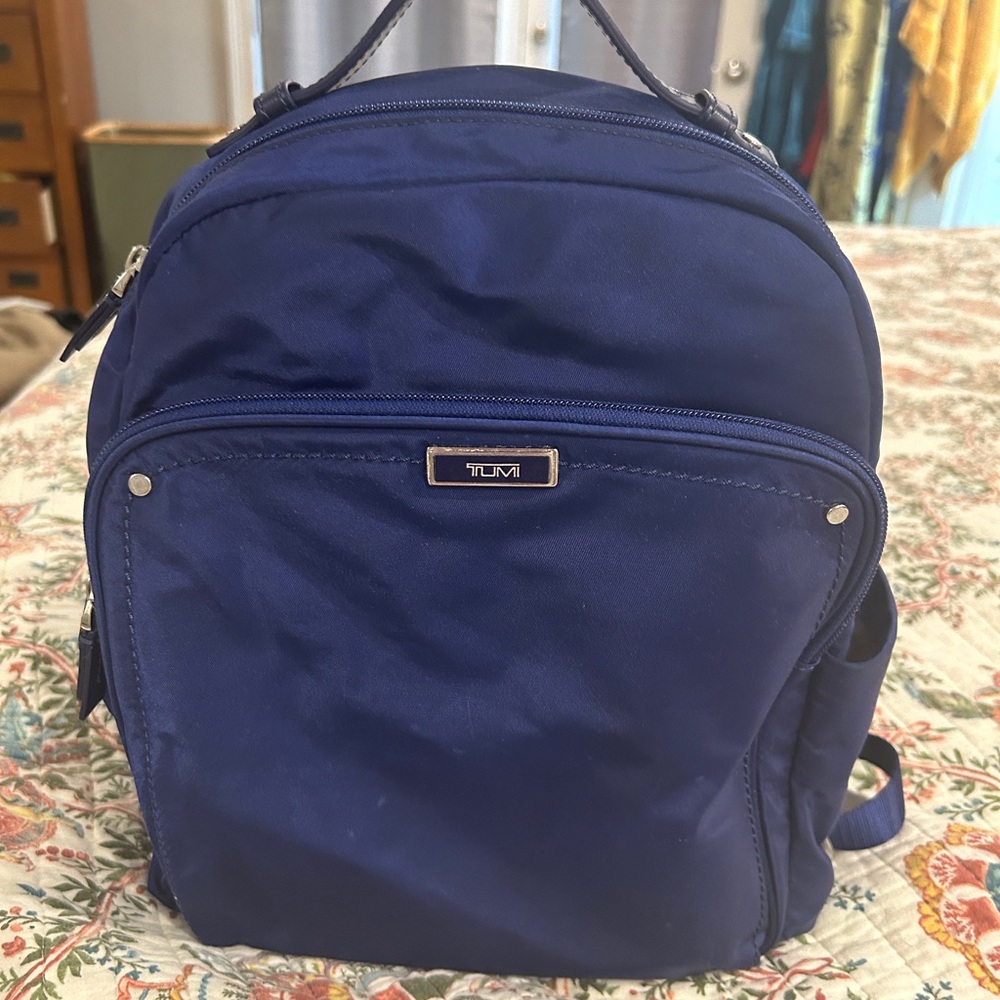 TUMI Women's Navy Backpack